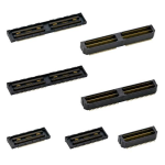 Neue High Speed(6GBit/s)Platinenverbinder in 0,5 oder 0,8 mm Raster