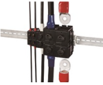 EF2-Serie, Single-Action-Lock, In Line Steckverbinder für Stromversorgungen